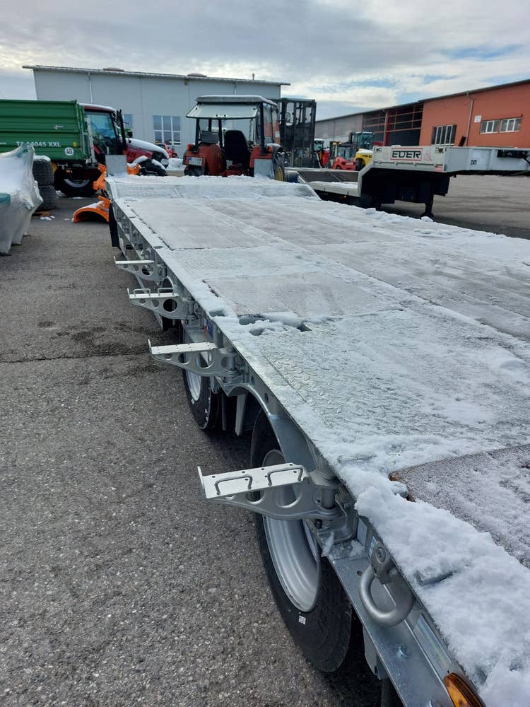 Humbaur HTD 30 85 25-K Tieflader von hinten
