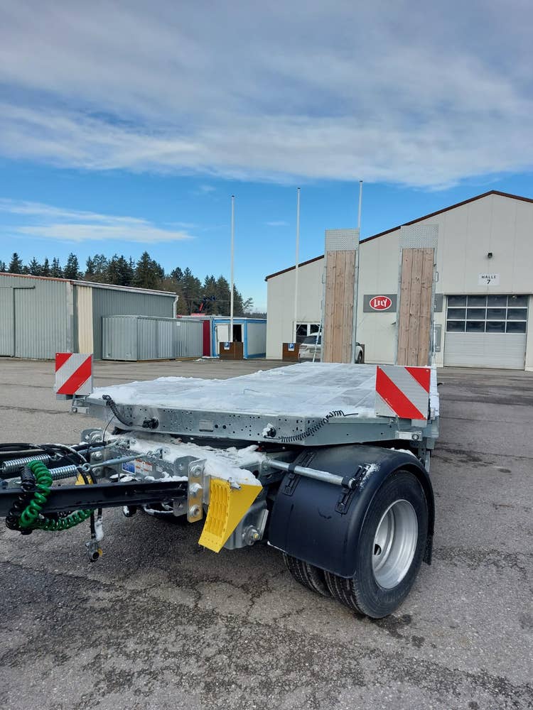 Humbaur HTD 30 85 25-K Tieflader von vorne
