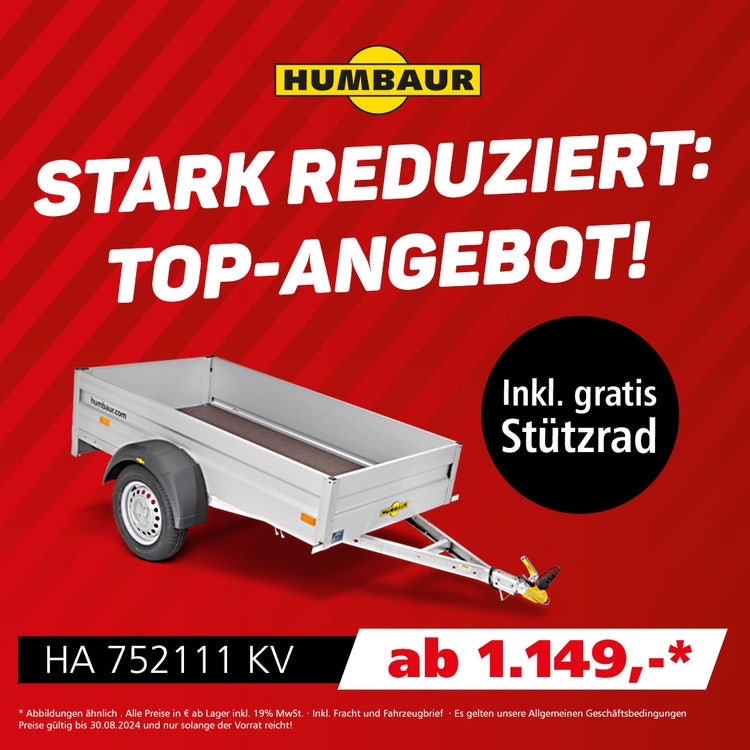 Angebotsgrafik Tieflader HA Aktion