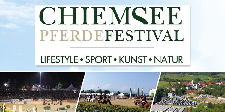 Banner des Chiemsee Pferdefestivals