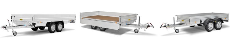 Humbaur Tandemanhänger in verschiedenen Größen und Ausführungen