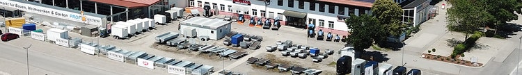 Luftbild vom Gelände Eder, Anhängercenter